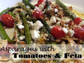 Asparagus with Tomatoes & Feta